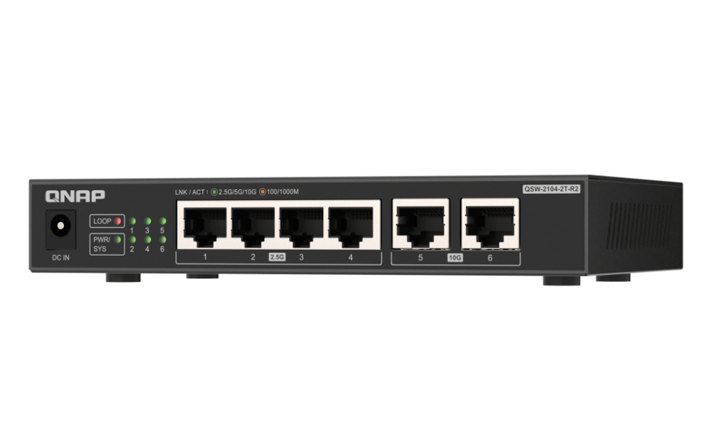 QNAP QSW-2104-2T-R2