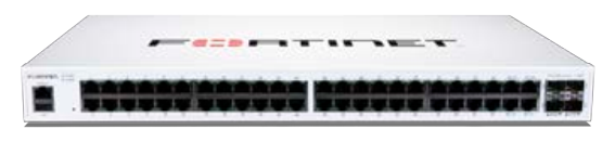 Fortinet FortiSwitch 148F-POE מתג פורטינט מנוהל 48 פורטים