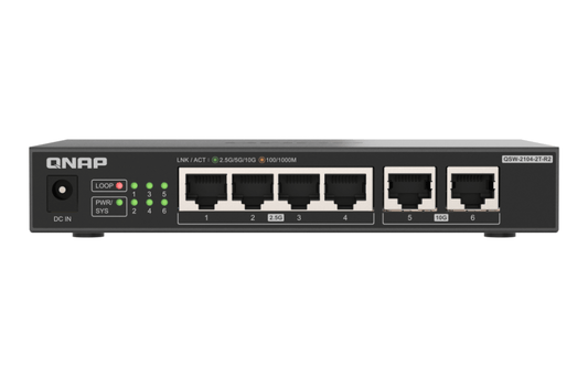 QNAP QSW-2104-2T-R2