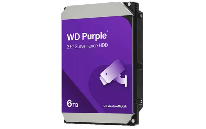 Western Digital WD Purple 6TB WD64PURZ דיסק קשיח ווסטרן דיגיטל ...